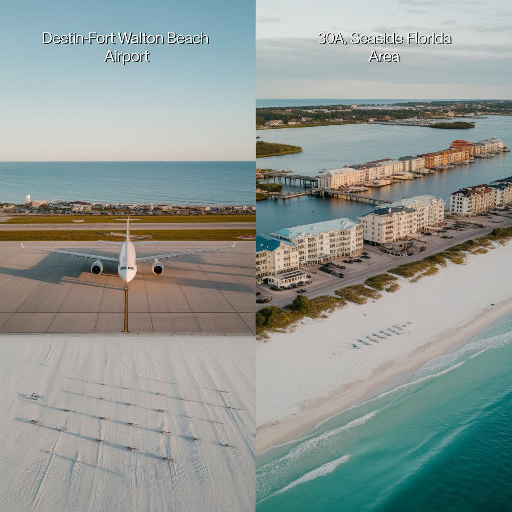 Destin-Fort Walton Beach Airport to 30A Area, Florida